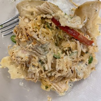 The Range Café - Single tortilla chicken taco that fell apart upon picking up. - Mexican Near Me - Bernalillo, New Mexico