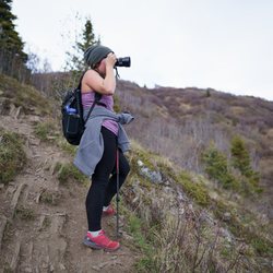 Slaughter Gulch Hike - When you first exit the trees