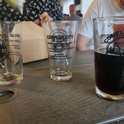 ConfluxCity Brewing Company - Custom glasses to steal I mean drink from