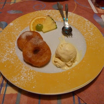 Hotel Steinwaldhaus - Apfelringe mit Vanilleeis - Hotels Near Me - Erbendorf, BY