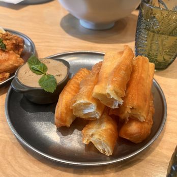 Jun Bistro - Chinese Donuts with Chicken Liver Pate - Chinese Near Me - Milpitas, California Jun Bistro - Chinese Donuts with Chicken Liver Pate - Chinese Near Me - Milpitas, California