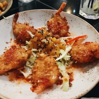 Three's Bar & Grill - Coconut Crusted Shrimp - Asian Fusion Near Me - Kihei, Hawaii Three's Bar & Grill - Coconut Crusted Shrimp - Asian Fusion Near Me - Kihei, Hawaii