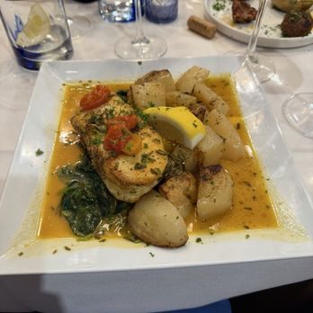 Blu Kouzina - Halibut special - Mediterranean Near Me - Sarasota, Florida