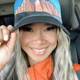 Scored this cool hat! Definitely deserve this hat after the climb!!! I love it!