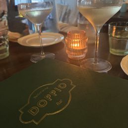 Welcome glasses of Prosecco during grand opening