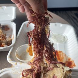 "Thinly sliced corned beef on rye" ...we must have different definitions of thinly sliced "Thinly sliced corned beef on rye" ...we must have different definitions of thinly sliced