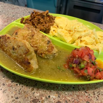 The Local - Tamale and Eggs and Pork Chorizo - American Near Me - Prescott, Arizona