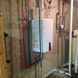 Solutions Mechanical - Love a nice new Navien or Rinnai tankless water heater install!