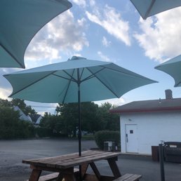 Picnic tables. Picnic tables.