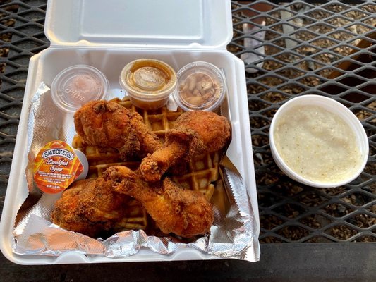 Dame's Chicken & Waffles by null