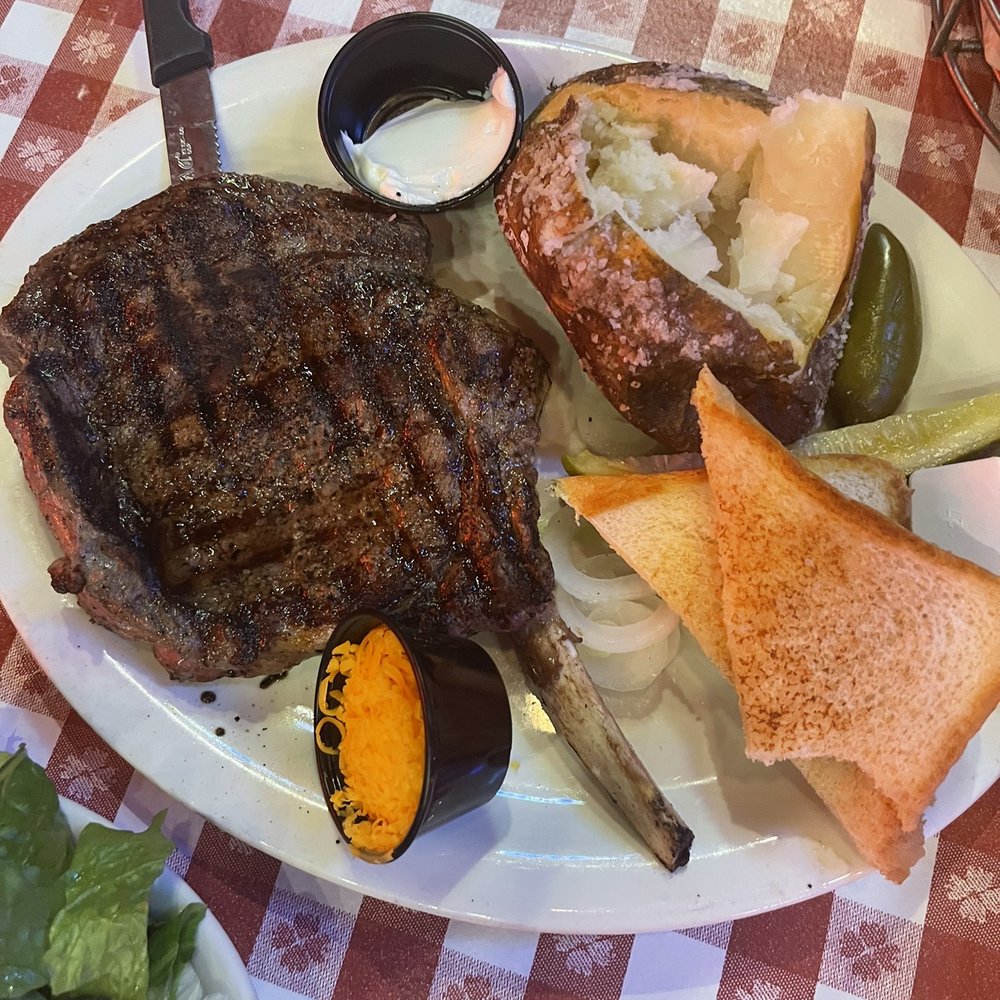 Riscky's BBQ - Bone-in Ribeye - Barbeque Near Me - Fort Worth, Texas Riscky's BBQ - Bone-in Ribeye - Barbeque Near Me - Fort Worth, Texas