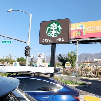 Starbucks - Street Signage - Coffee & Tea Near Me - Pasadena, California