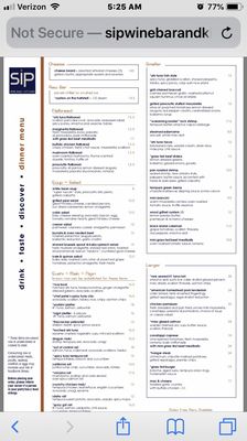 Menu photo 3 Sip Wine Bar & Kitchen Boston, MA Menu photo 3 Sip Wine Bar & Kitchen Boston, MA