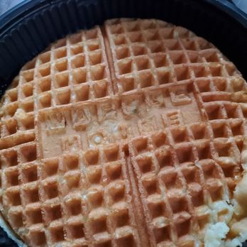 Waffle House - Waffle in the picture I had order the Allstar breakfast I eat it before I could take a picture the food were super delicious - Breakfast & Brunch Near Me - Raleigh, North Carolina