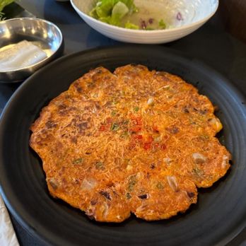 Origin Korean BBQ - Kimchi pancake - Korean Near Me - Los Angeles, California Origin Korean BBQ - Kimchi pancake - Korean Near Me - Los Angeles, California
