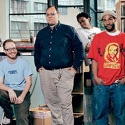 Groove Distribution - Groove Dis Staff circa 2005 -pic taken for xlr8r magazine