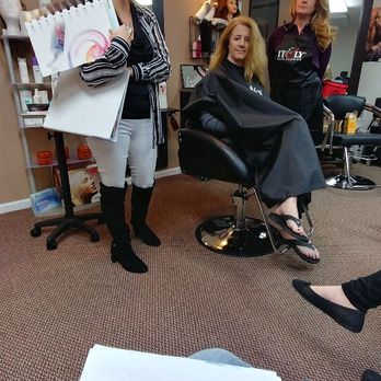 Angela On Pearl - St. Augustine - Angela Joy always staying up to date with the best education! - Hair Stylists Near Me