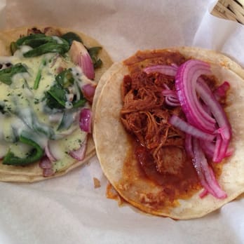 La Santisima - Veggie and pibil tacos - Mexican Near Me - Phoenix, Arizona La Santisima - Veggie and pibil tacos - Mexican Near Me - Phoenix, Arizona