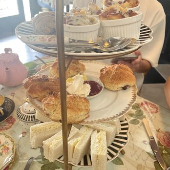 Coterie Tea & Eatery - our tea set - Tea Rooms Near Me - Upland, California