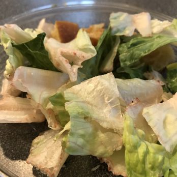 Press Burger - Caesar salad - brown lettuce - Burgers Near Me - New Canaan, Connecticut