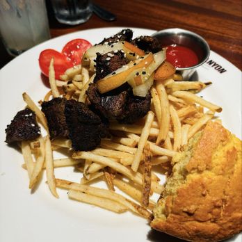 Copper Canyon Grill - Steak bites with French fries - American Near Me - Lanham, Maryland Copper Canyon Grill - Steak bites with French fries - American Near Me - Lanham, Maryland