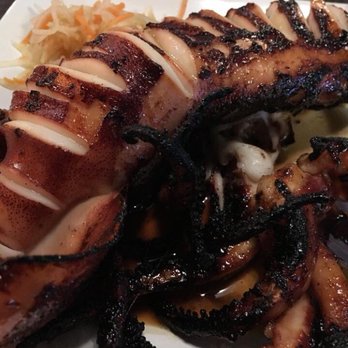 Gerry's Grill - Grilled squid - Filipino Near Me - Houston, Texas