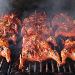 Hamburguesa De Fajita De Pollo Asada / Grilled Chicken Fajita Burguer Hamburguesa De Fajita De Pollo Asada / Grilled Chicken Fajita Burguer