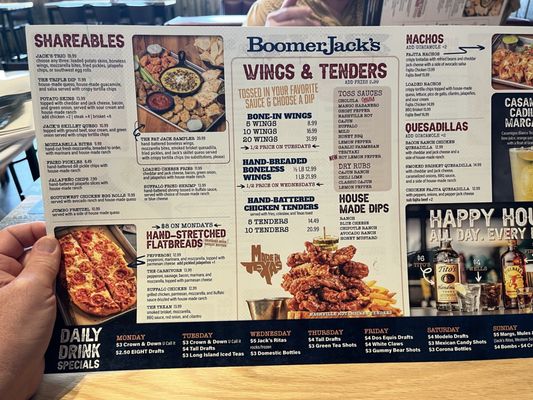 Menu photo 3 BoomerJack's Grill Katy, TX