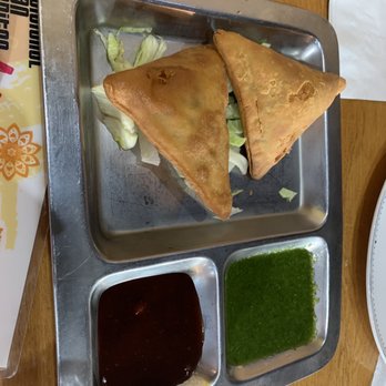Masti Indian Street Eats - 2 Meat Samosas - Indian Near Me - Duluth, Georgia