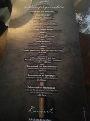 Menu photo 2 Weserhütte Bad Oeynhausen, NW Menu photo 2 Weserhütte Bad Oeynhausen, NW