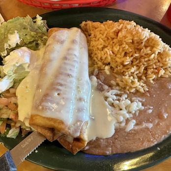 Avocados - Beef Chimichanga lunch special - Mexican Near Me - Bay Saint Louis, Mississippi