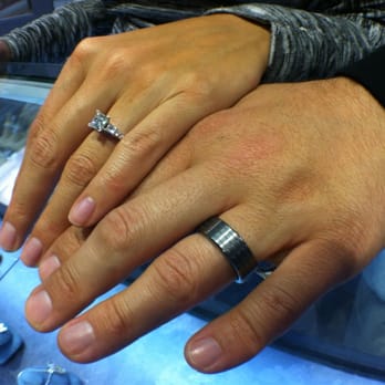 Diamond Center - Love his wedding band! - Jewelry Near Me - Los Angeles, California Diamond Center - Love his wedding band! - Jewelry Near Me - Los Angeles, California