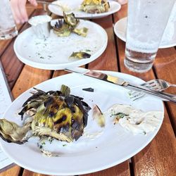 Doc B's Restaurant + Bar - Grilled artichoke