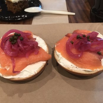 Java Nation - Lox bagel - Coffee & Tea Near Me - N. Bethesda, Maryland