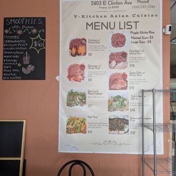 V’s Kitchen - Menu - Asian Fusion Near Me - Fresno, California V’s Kitchen - Menu - Asian Fusion Near Me - Fresno, California