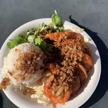 Da Melting Pot - Kauai garlic butter shrimp - Food Trucks Near Me - Kapaa, Hawaii