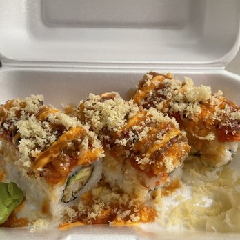 Raw Sushi Bistro - Spicy Dragon Roll - Sushi Bars Near Me - Modesto, California