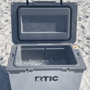 My Beach Concierge - Premium 52 qt Cooler w/ Ice - Beach Equipment Rentals Near Me