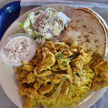 The Golden Olive - Chicken Gyro Plate - Mediterranean Near Me - Seattle, Washington The Golden Olive - Chicken Gyro Plate - Mediterranean Near Me - Seattle, Washington