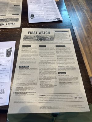 Menu photo 6 First Watch Melbourne, FL