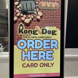Ordering kiosk Ordering kiosk