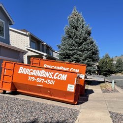Bargain Bins - Pretty orange color :)