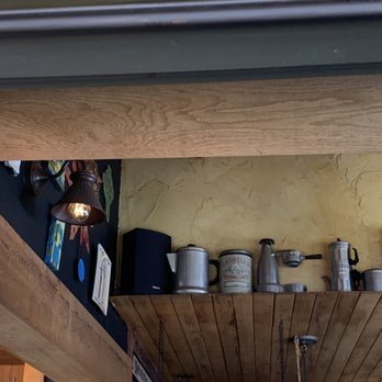 Sleepy Monk Coffee Roasters - Above the front counter - Coffee Roasteries Near Me - Cannon Beach, Oregon