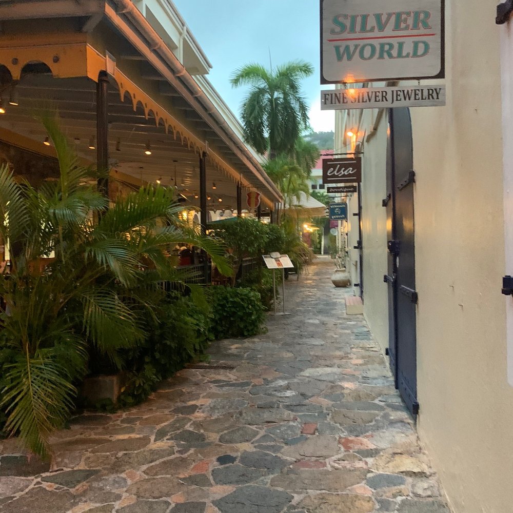 Amalia Cafe - the outdoor seating area (to the left) - Spanish Near Me - St Thomas, Virgin Islands Amalia Cafe - the outdoor seating area (to the left) - Spanish Near Me - St Thomas, Virgin Islands