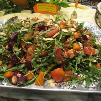 Relish the Convenience - Roasted Beets, Butternut Squash & Apple Salad with Toasted Sliced Almonds & an Orange Viniagrette. - Personal Chefs Near Me - Phoenix, Arizona Relish the Convenience - Roasted Beets, Butternut Squash & Apple Salad with Toasted Sliced Almonds & an Orange Viniagrette. - Personal Chefs Near Me - Phoenix, Arizona
