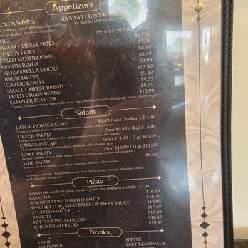 Gusto’s Pizza - The menu. - Pizza Near Me - Salem, Virginia
