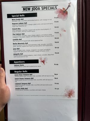 Menu photo 2 Sushi Jooa Loveland, CO