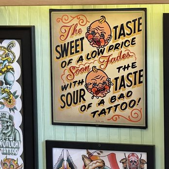 Liberty Tattoo - Wall art in the shop - Tattoo Near Me - Atlanta, Georgia