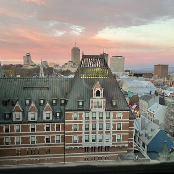 Destination Québec - Gold City View from Chateau Frontenac - Local Flavor Near Me - Quebec City, Quebec