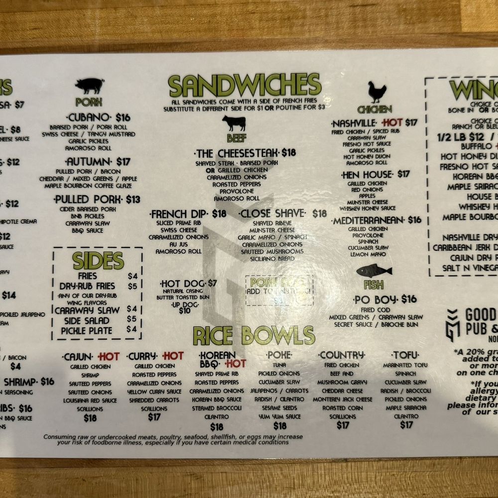 Good Measure Brewing - the menu for the menu - Breweries Near Me - Northfield, Vermont Good Measure Brewing - the menu for the menu - Breweries Near Me - Northfield, Vermont